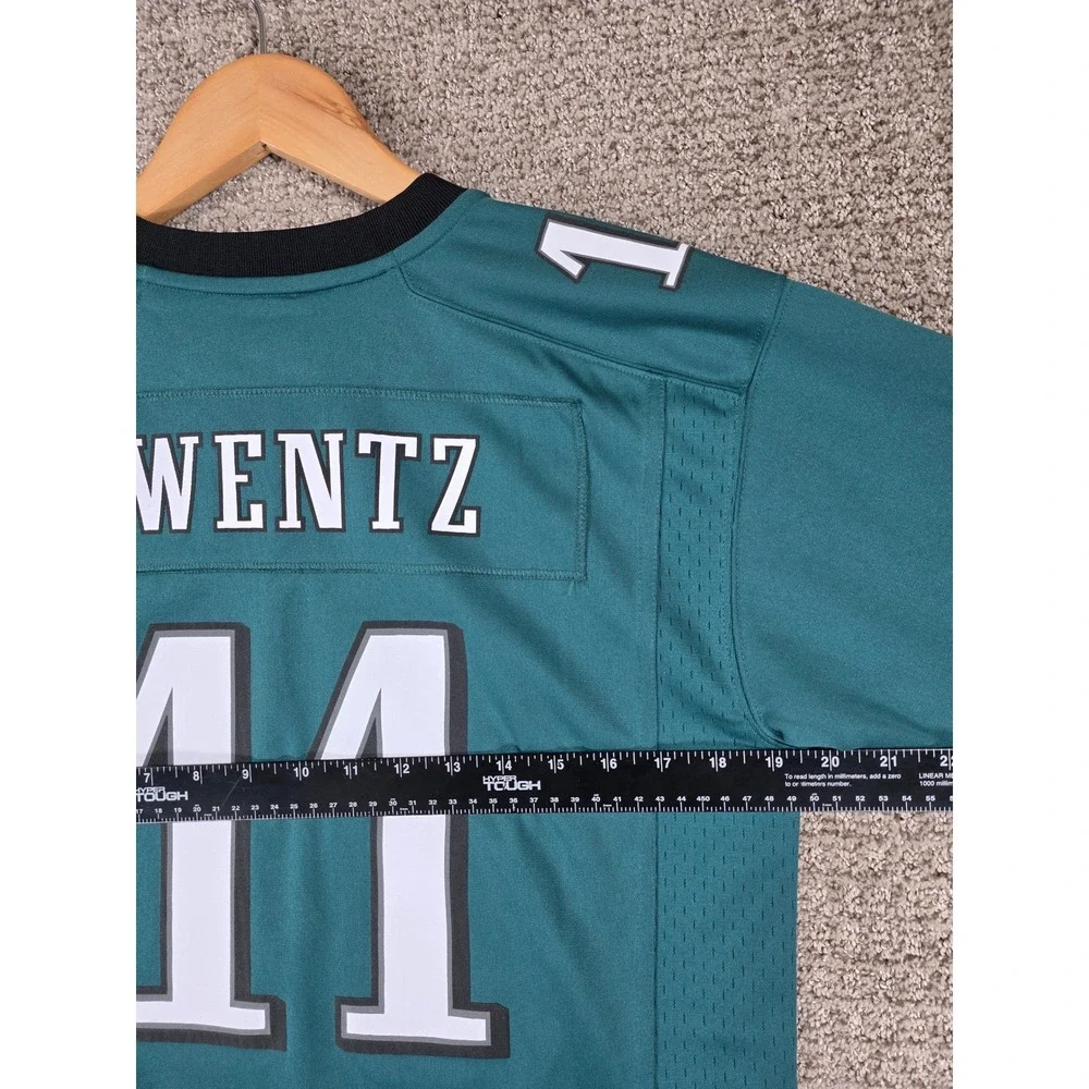 Nike Philadelphia Eagles Carson Wentz #11 Youth Jersey Green Size‎ L 14/16 NFL